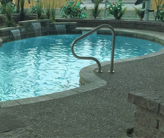 Exit Ramp – Fibro Fiberglass Pools